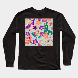 Disco funky fashion Long Sleeve T-Shirt